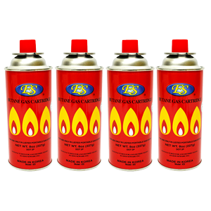 ES Butane Gas 4-Pack