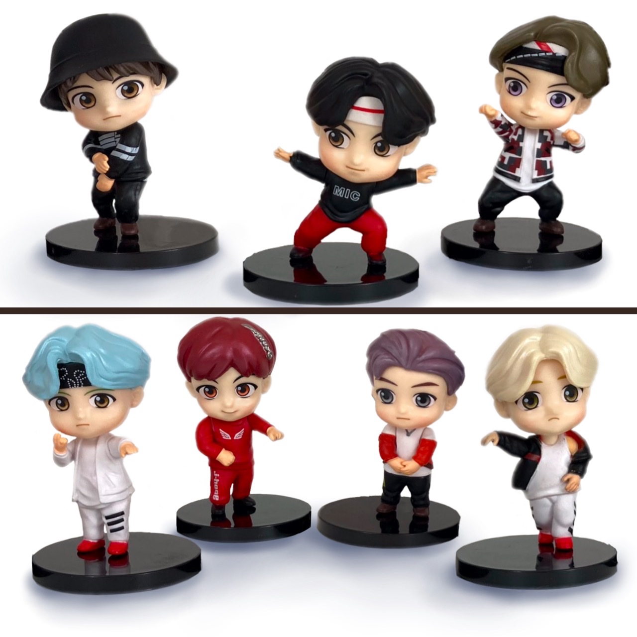 BTS Figures Each Sold Separately