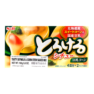 S&B Soymilk & Corn Stew Sauce Mix