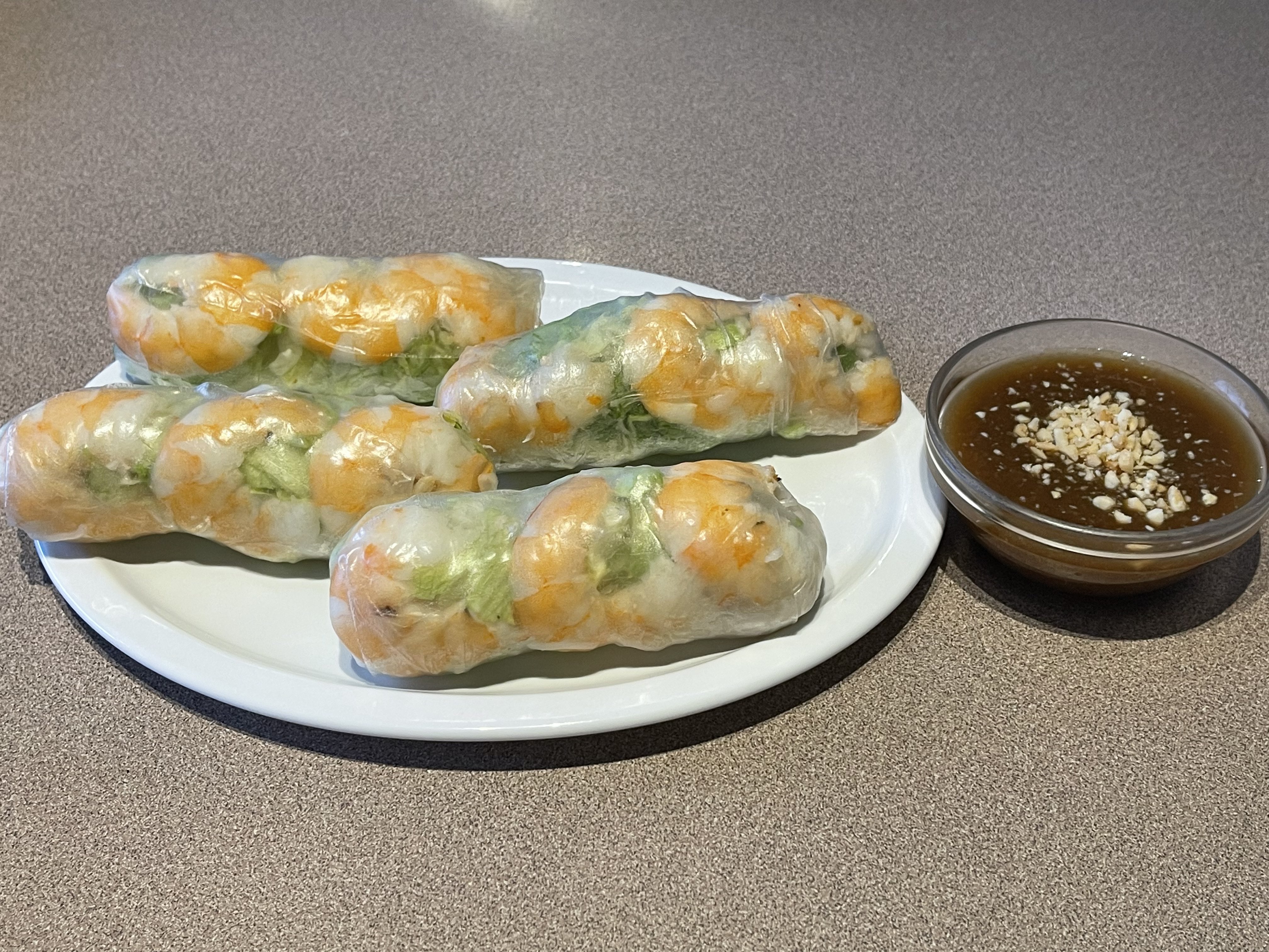 Shrimp Salad Rolls