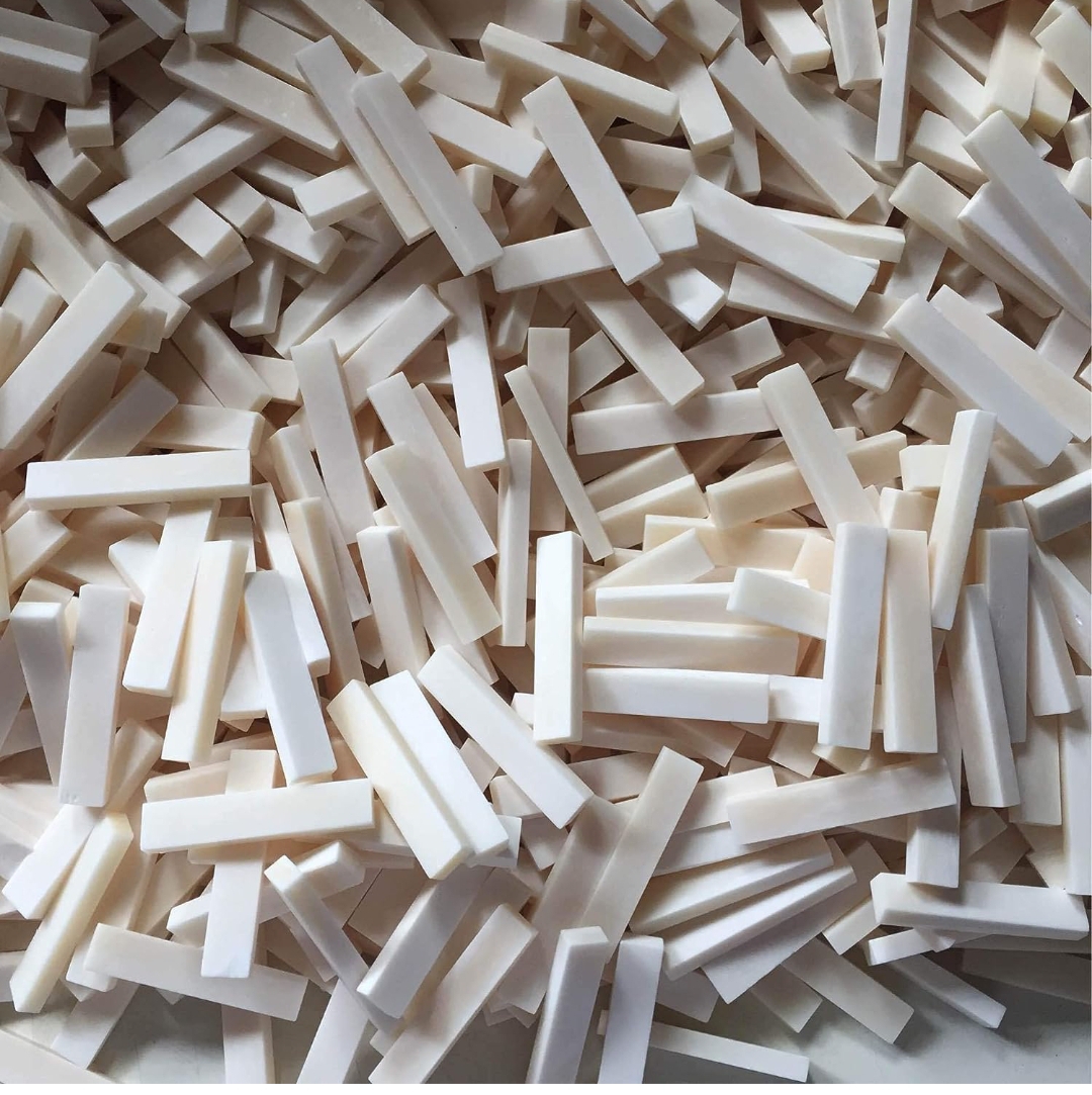 IVORY LOOK BONE NUT BLANK - Image 2 - GUITAR PARTS | Viking Craft Store