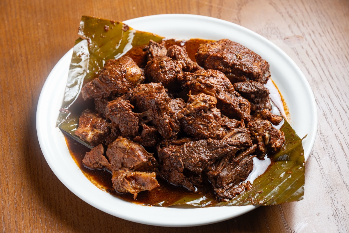 Barbacoa de res y cerdo orden
