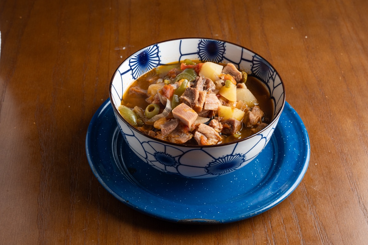 picadillo de gallina