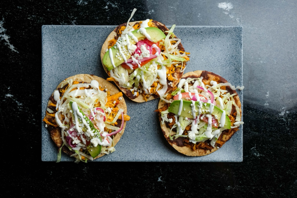 Tostadas de pollo