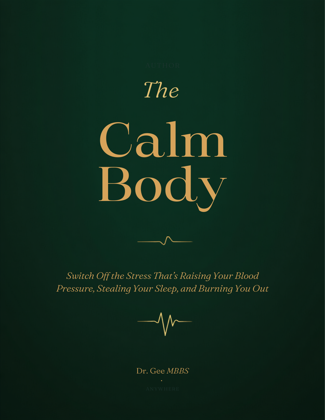 The Calm Body — book cover