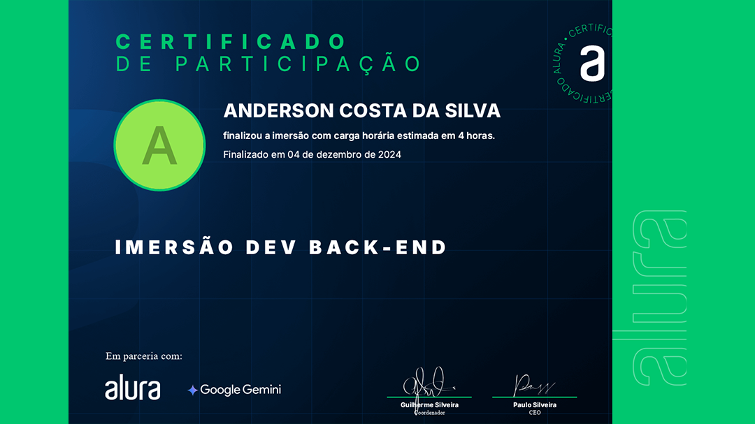 Imersão Dev Back-End