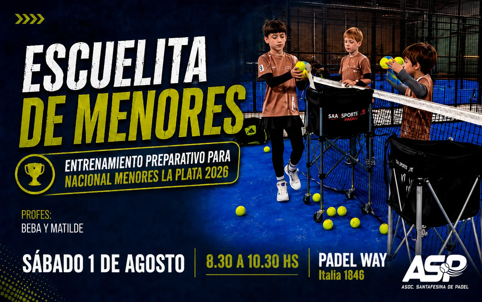 Entrenamiento preparativo para el Nacional de Menores La Plata 2026