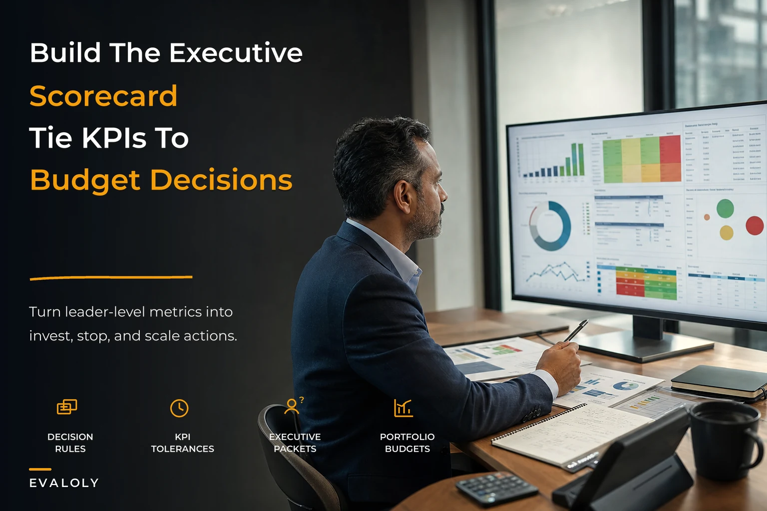 Enterprise assessment scorecard for executive decisions and budgets