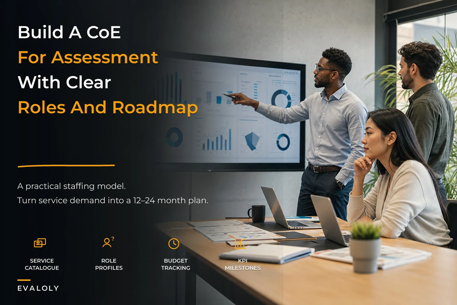 How to Build an Assessment Center of Excellence: Staffing, Services, and a 12–24 Month Maturity Roadmap