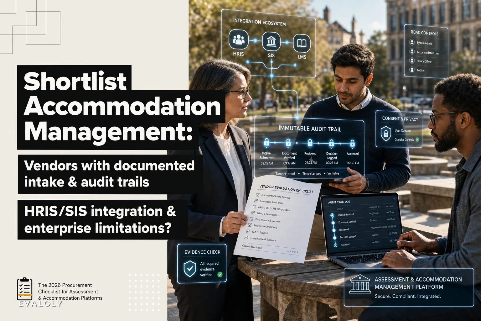 Shortlist: 5 Accommodation‑Management Vendors with Documented Intake Workflows, Audit Trails, and HRIS/SIS Integration — Enterprise Strengths & Limitations