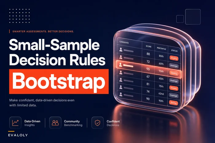 Small-sample item statistics: conservative heuristics, bootstrap templates, and when to pause decisions