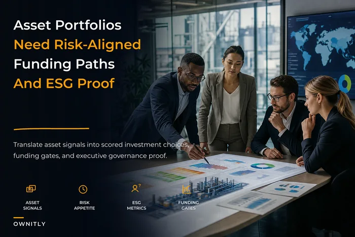 Aligning Asset Portfolios to Risk, CAPEX, and ESG Goals