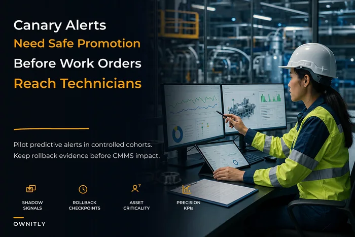 Canary Deployment Patterns for Predictive Alerts in EAM