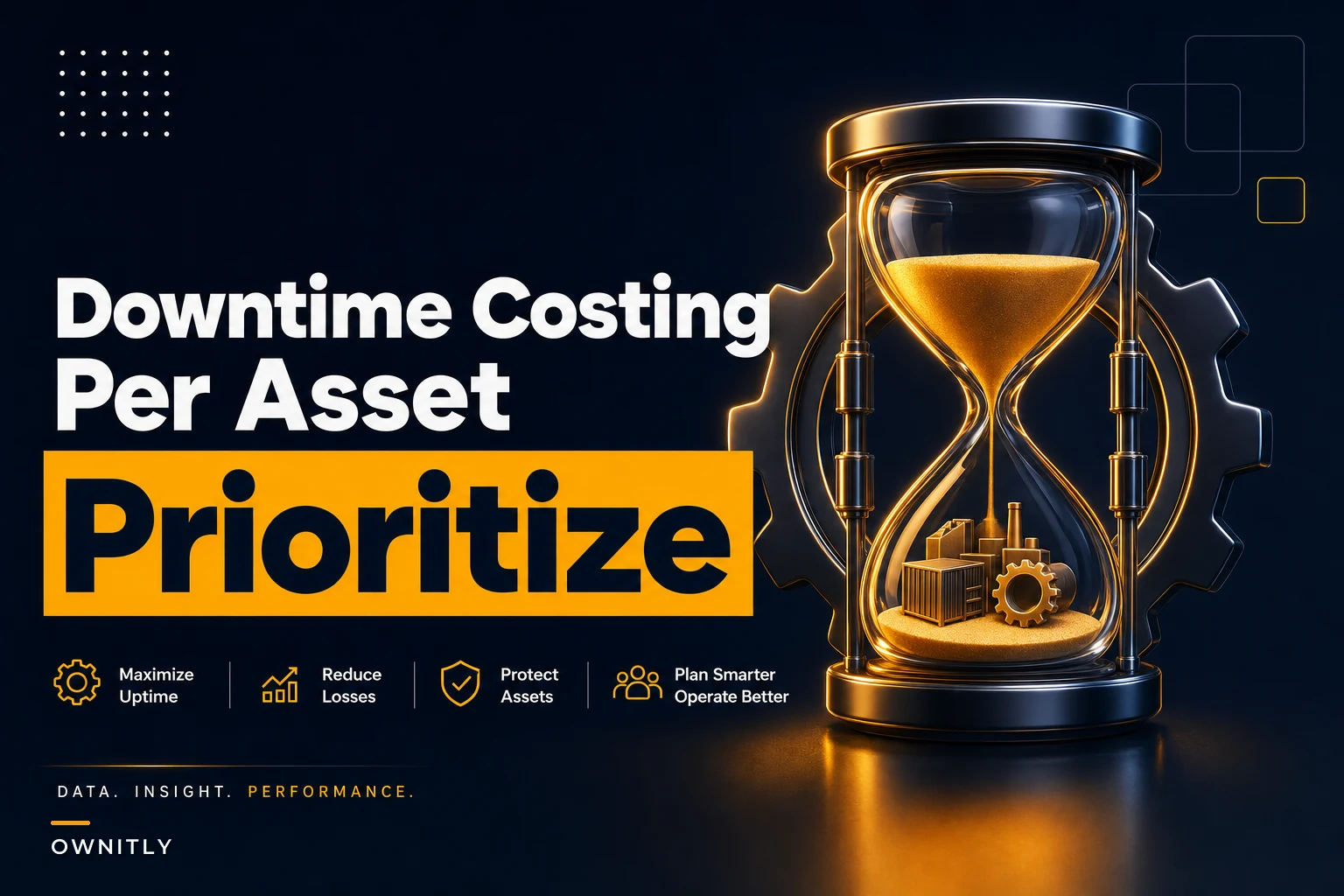 Downtime costing per asset: a reproducible method to prioritize repairs and capital investments