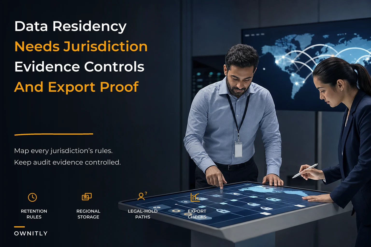 EAM Data Residency and Cross-Jurisdiction Evidence Policy Matrix