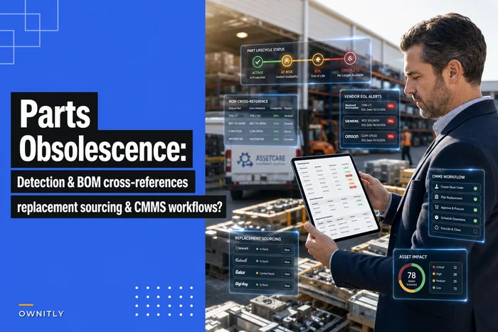 Parts obsolescence management: detection, BOM cross‑referencing and replacement sourcing workflows