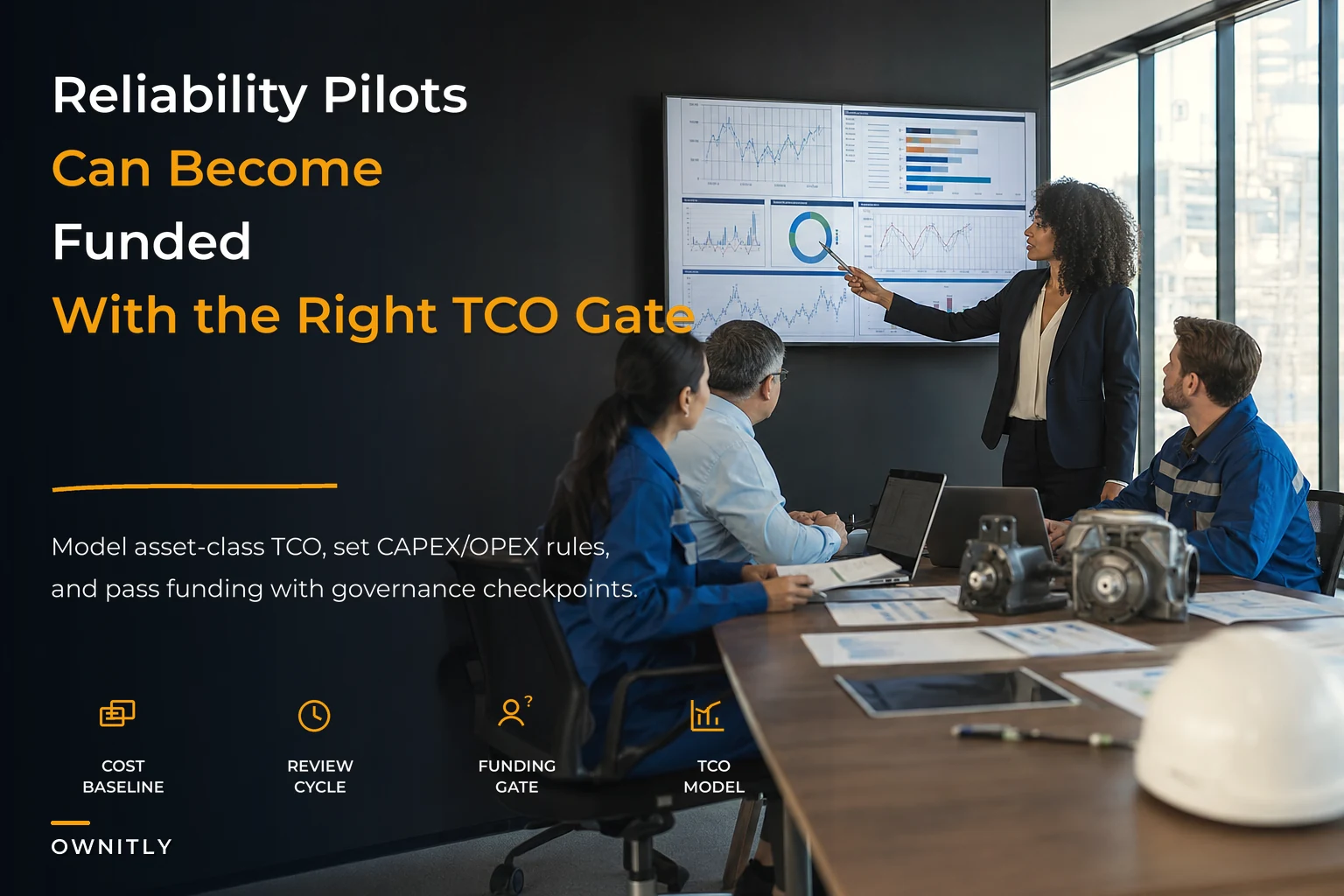 Turn reliability pilots into funded investments: asset lifecycle TCO models, depreciation rules and budgeting controls