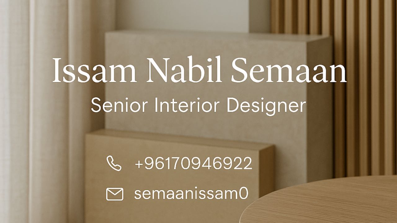 Semaan Design services Interior Designer featured image serving Lebanon