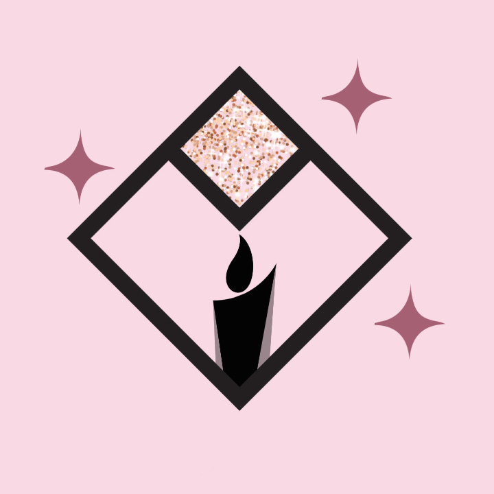 Rose Dust Candles logo