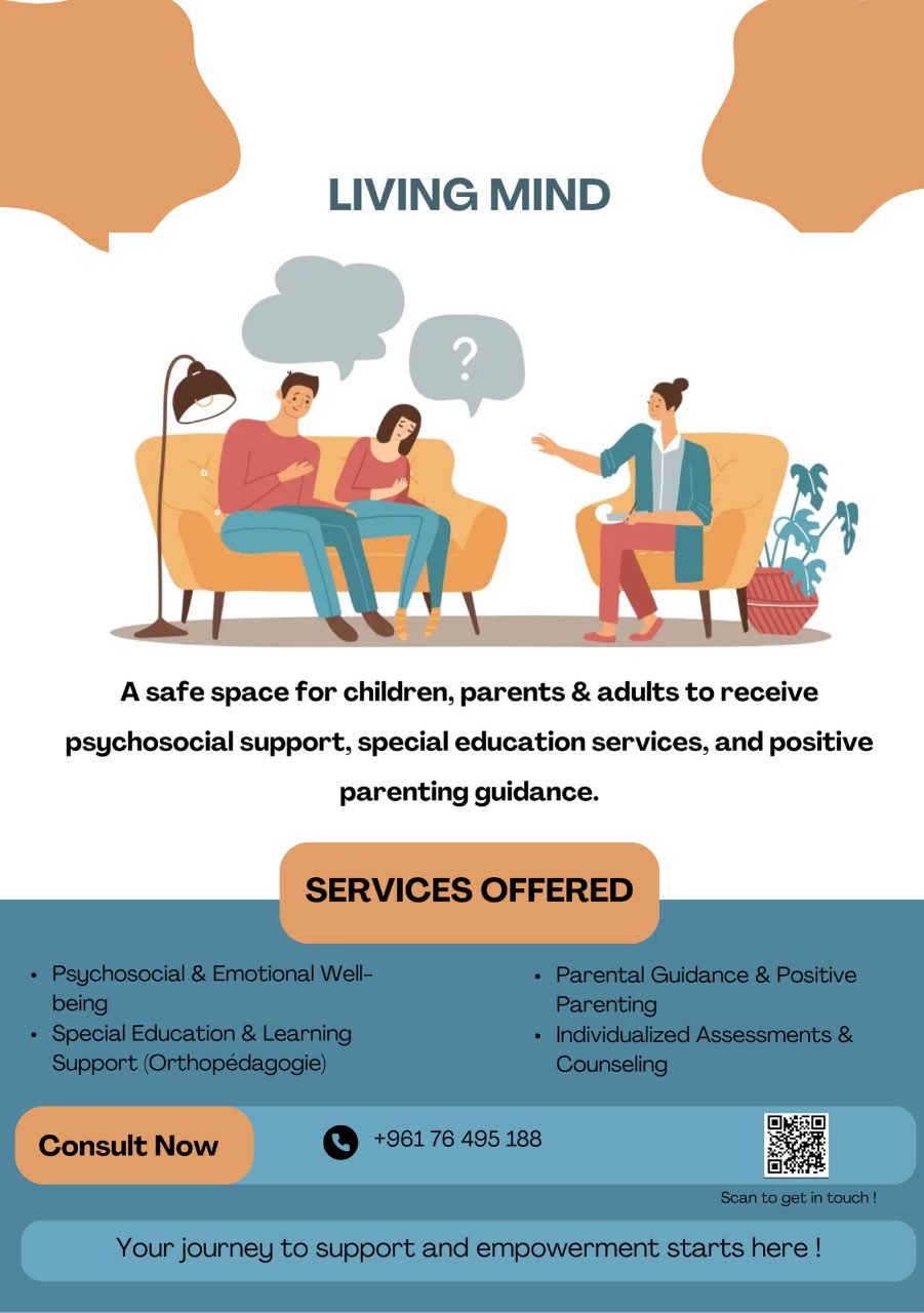 living mind After School Program gallery photo 1 serving Arab World, Batroun District, Lebanon