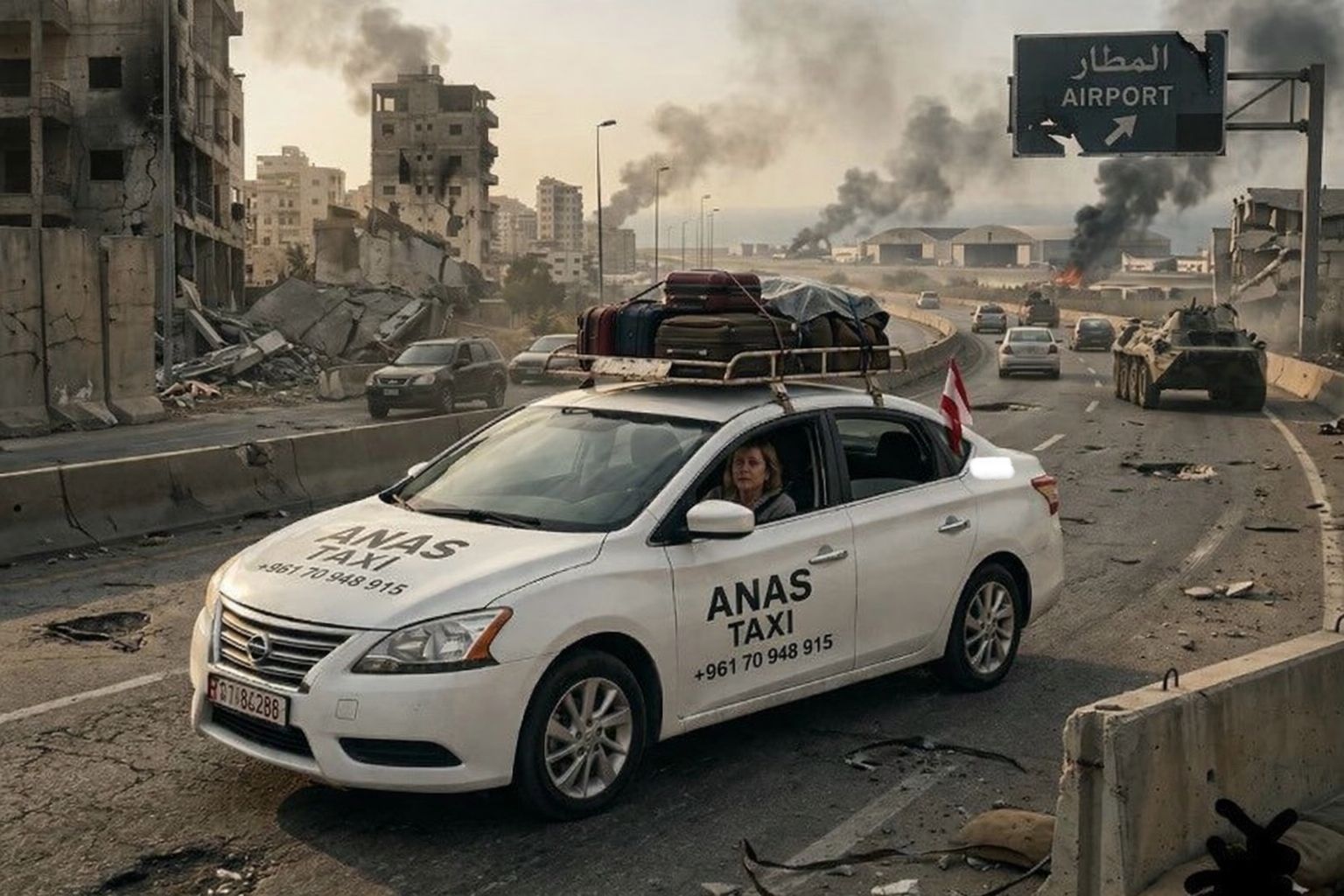 تعرّفوا على ANAS TAXI: خدمة نقل آمنة وموثوقة في جميع أنحاء لبنان