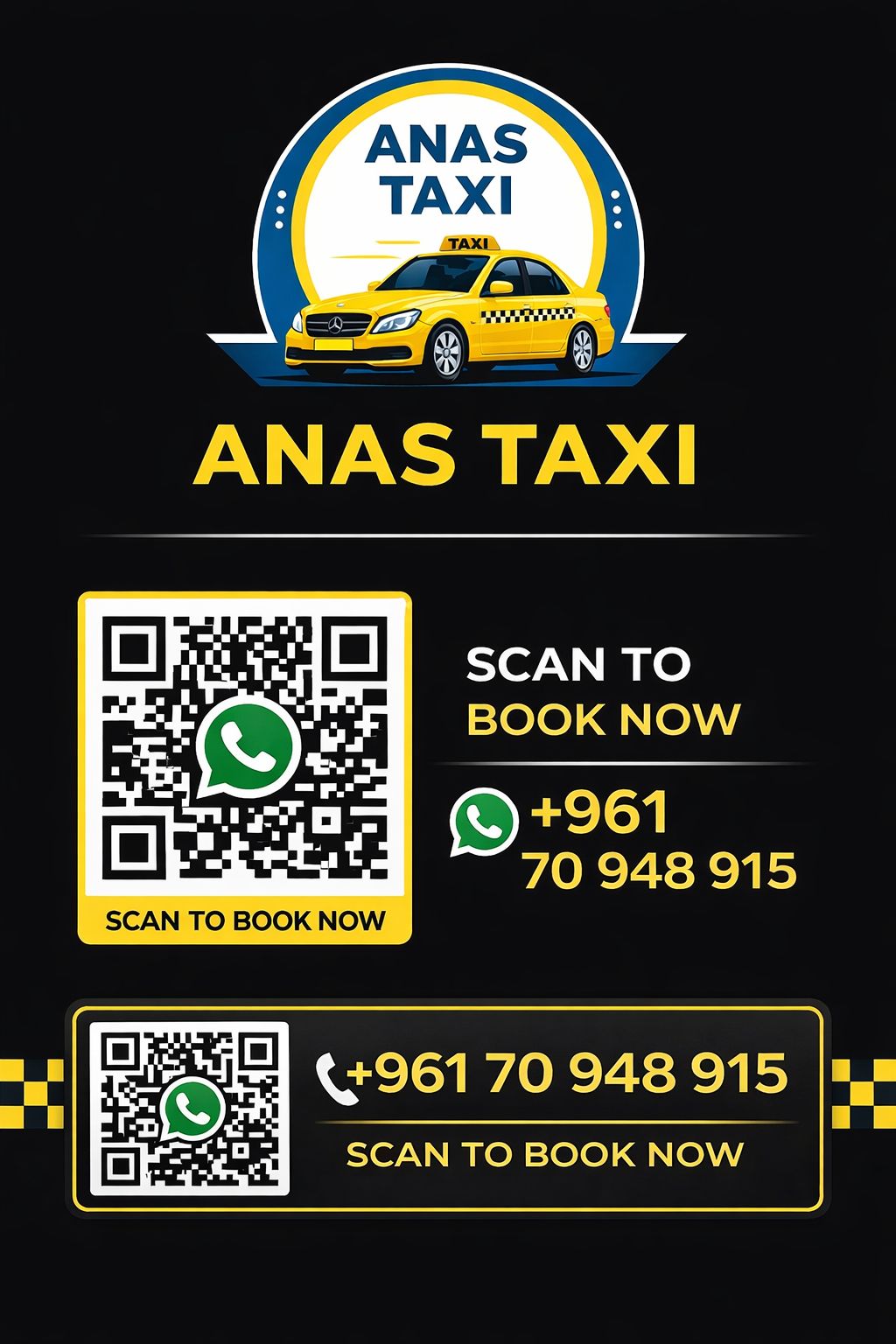 تعرّفوا على ANAS TAXI: خدمة نقل آمنة وموثوقة في جميع أنحاء لبنان