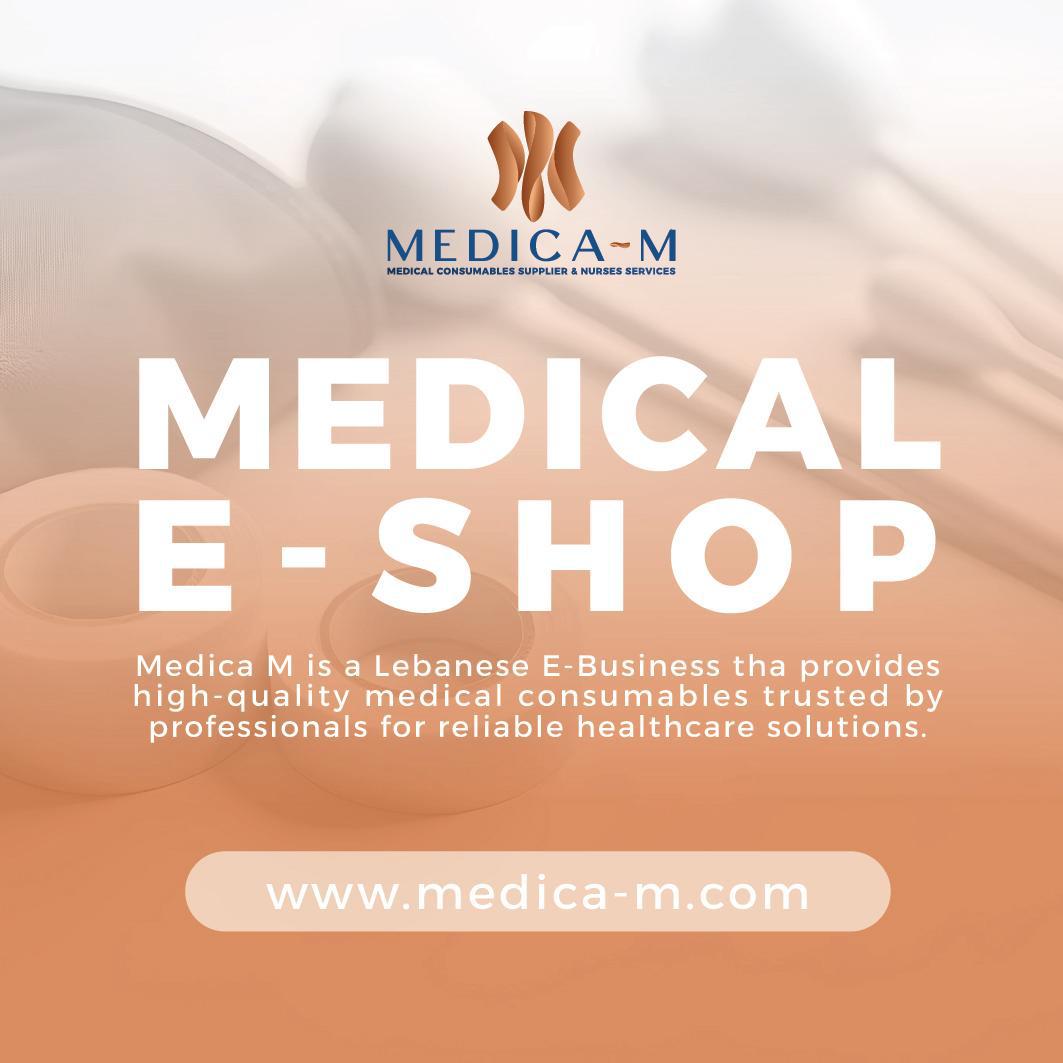 تعرّفوا على Medica-M: مستلزمات طبية ورعاية صحية منزلية في جميع أنحاء لبنان
