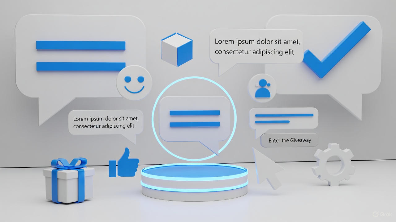 AI managing YouTube giveaway