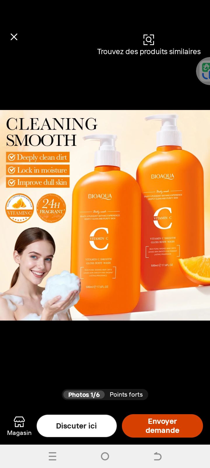 Gel Douche Nettoyant