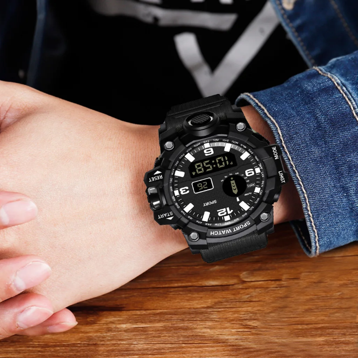 Montre sport robuste et résistante