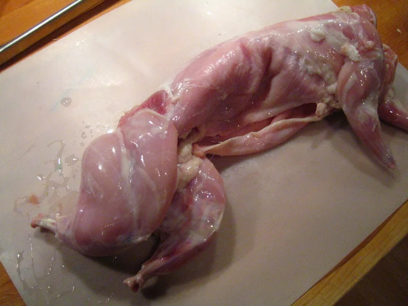 La carne di coniglio