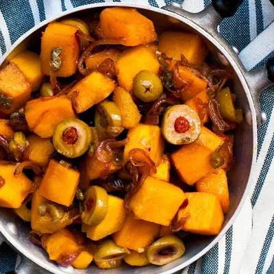 Caponata di zucca gialla: profumo d’autunno siciliano