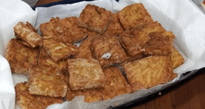 Macco fritto siciliano