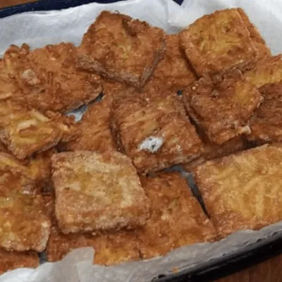 Macco fritto siciliano