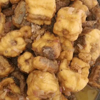 Pesce palombo fritto