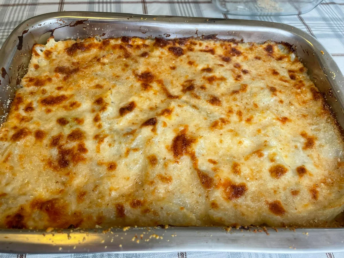 Sformato di finocchio e pecorino