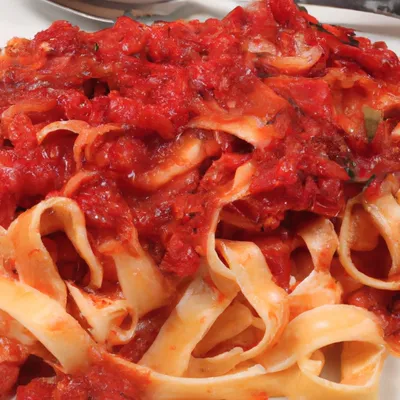 Tagliatelle con sugo di pancetta: Un viaggio nei sapori siciliani