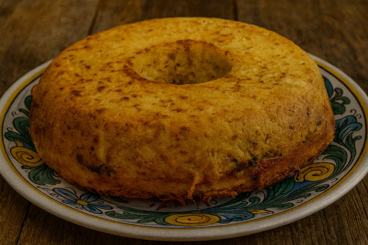 Timballo di capellini alla siciliana