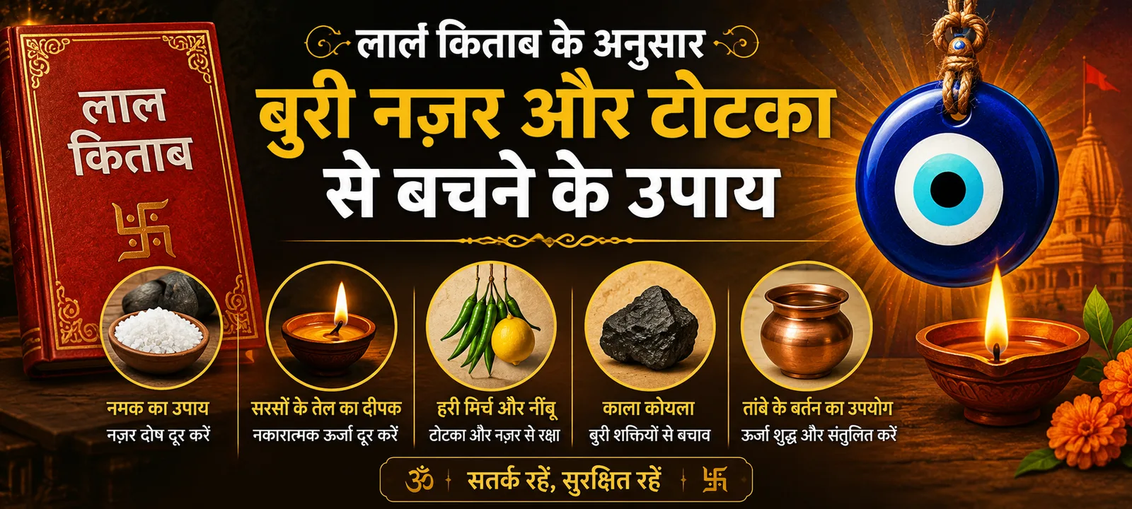 लाल किताब के अनुसार बुरी नज़र और टोटका से बचने के उपाय