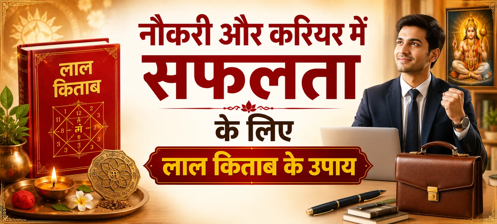 नौकरी और करियर में सफलता के लिए लाल किताब के उपाय