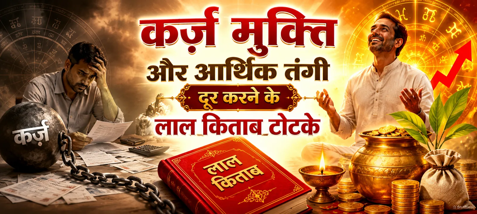 कर्ज़ मुक्ति और आर्थिक तंगी दूर करने के लाल किताब टोटके