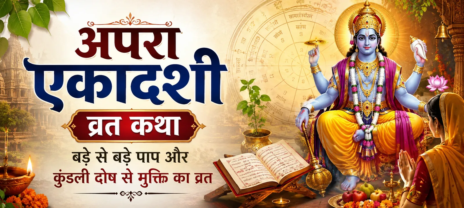 अपरा एकादशी व्रत कथा: बड़े से बड़े पाप और कुंडली दोष से मुक्ति का व्रत