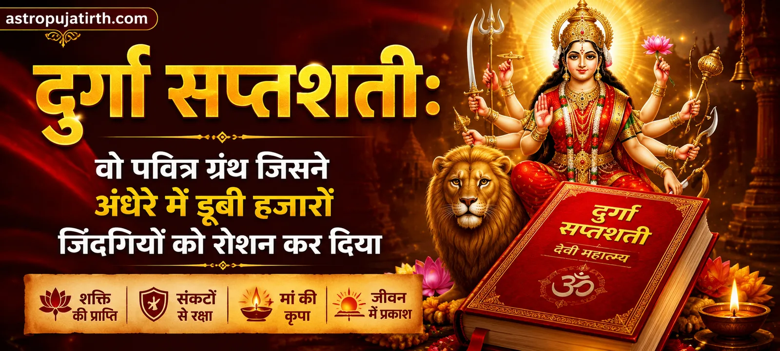 दुर्गा सप्तशती: वो पवित्र ग्रंथ जिसने अंधेरे में डूबी हजारों जिंदगियों को रोशन कर दिया