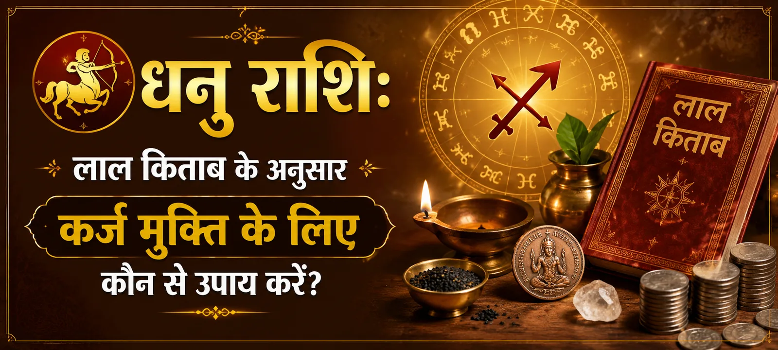 धनु राशि: लाल किताब के अनुसार कर्ज मुक्ति के लिए कौन से उपाय करें?