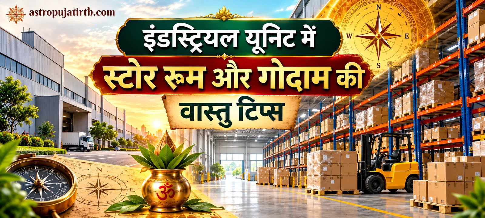 इंडस्ट्रियल यूनिट में स्टोर रूम और गोदाम की वास्तु टिप्स