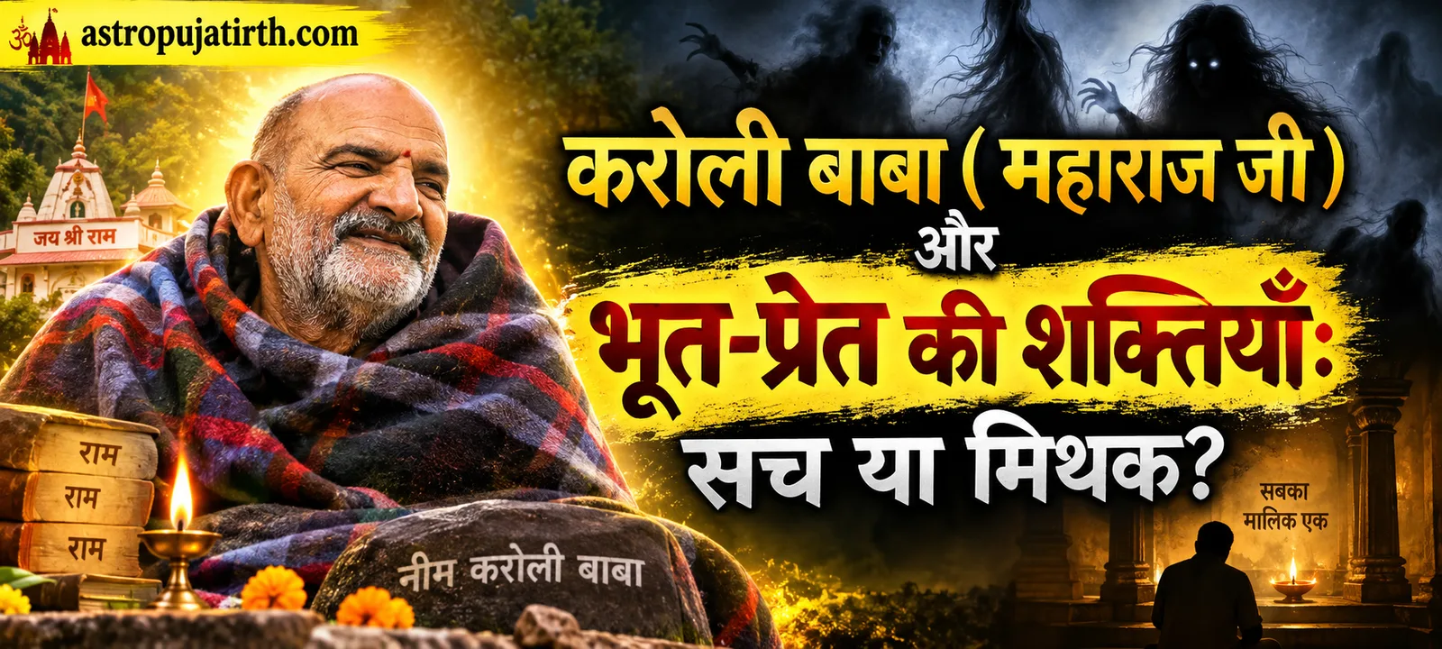 महाराज जी और भूत-प्रेत की शक्तियाँ: सच या मिथक?