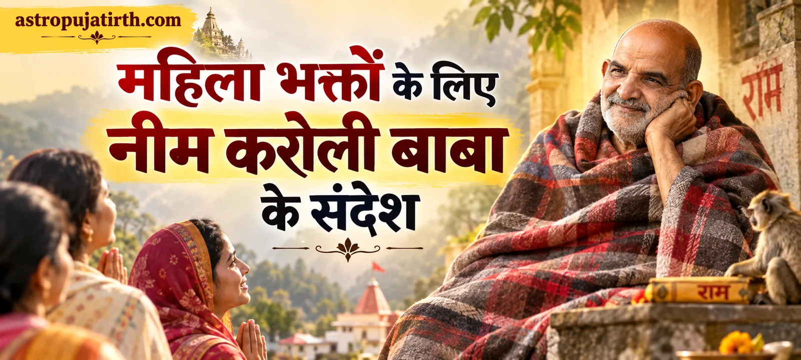 महिला भक्तों के लिए नीम करोली बाबा के संदेश