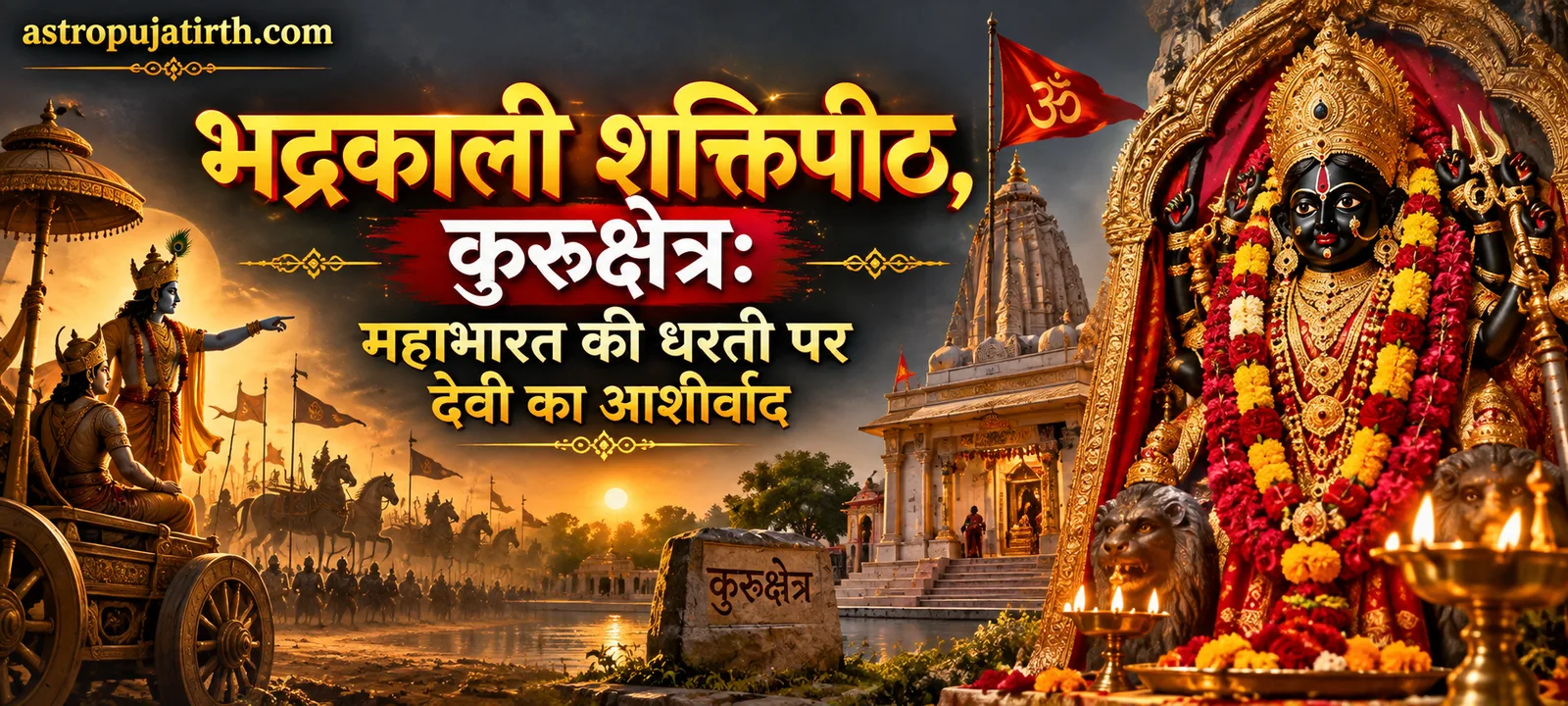 भद्रकाली शक्तिपीठ, कुरुक्षेत्र: महाभारत की धरती पर देवी का आशीर्वाद