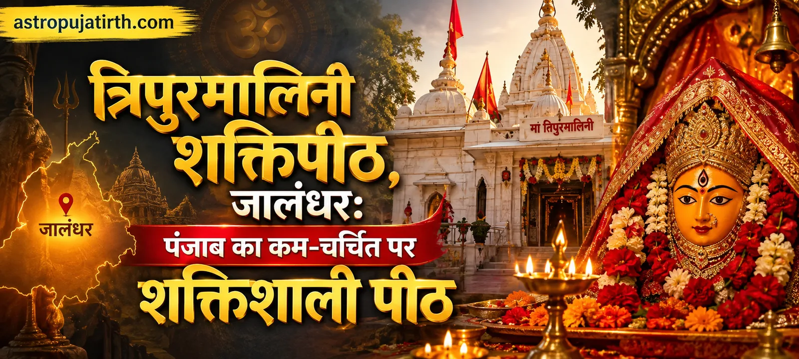 त्रिपुरमालिनी शक्तिपीठ, जालंधर: पंजाब का कम-चर्चित पर शक्तिशाली पीठ