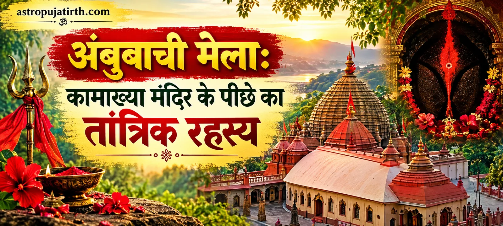 अंबुबाची मेला: कामाख्या मंदिर के पीछे का तांत्रिक रहस्य